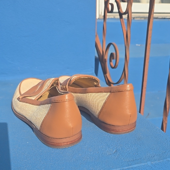 J. Crew Brown and Cream Loafers - Picture 3 of 5